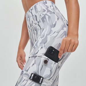 Collants de fitness extensibles 4 directions pour femmes grandes tailles, respirants, OEM, leggings de yoga d'hiver pour femmes - Product Image 4