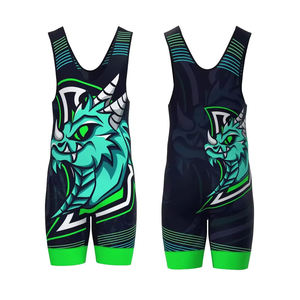 Camiseta de lucha libre ligera personalizada de secado rápido Premium sublimado Spandex arte marcial servicio OEM disponible - Product Image 4