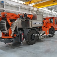 Véhicule de chargement d'émulsion souterrain BCJR-2000 pour projets miniers, adapté aux profils de tunnels, de petits à grands tunnels