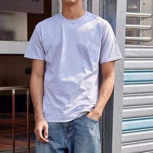 230G 100% algodón Camisetas de talla grande para hombres Primavera en blanco Vintage Tee Tops de calidad premium - Product Image 4