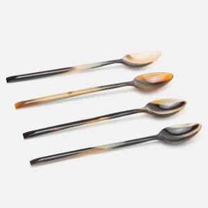 Cuillère à couverts élégante en corne naturelle, fabriquée à la main pour les couverts de l'hôtel et du restaurant, taille personnalisée par HF CRAFTS, vente en gros - Product Image 5