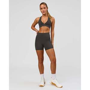 Pantalones Cortos Fusion Ultra High-Rise 4 con Bolsillos - Onyx, Ropa Deportiva para Correr y Gimnasio - Product Image 5