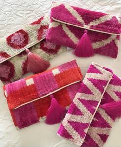 BRODERIE ARTISTIQUE SACS UNIQUES MEILLEURS Style Bohème Broderie Travail Main Embrayage Sacs Sacs Fantaisie Design Doublure Perle En Gros - Product Image 2