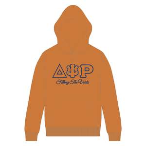 เสื้อฮู้ดสวมหัวผ้าฝ้ายโพลีโกลด์เดลต้า PSI เสื้อสโมสรมีฮู้ดเติมช่องว่างเสื้อผ้าใส่สบายแบบกรีก - Product Image 2