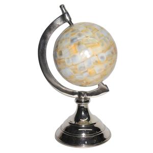 Antique Design Aluminium Craft Globes Desktop Globe Luxury Item Indian Handicraft Item <b>Home</b> <b>Decorative</b> <b>Gift</b> Item High Quality - Product Image 4