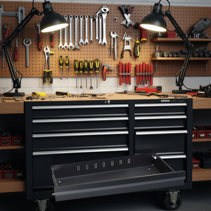 Hazet Ball-bearing Guiding Rails for <b>Tool</b> <b>Trolley</b> Flat Drawer Included in <b>Tool</b> Cabinets - Product Image 3