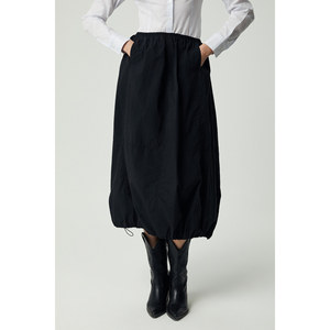 ETHIQUET Modest Shirley Women's Elasticated Waist Hem Adjustable Elasticated <b>Parachute</b> Fabric Relaxed <b>Skirt</b> - Product Image 4