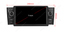 Autoradio Android MEKEDE MTK avec écran tactile, lecteur multimédia pour Fiat Grande Punto Linea 7 pouces