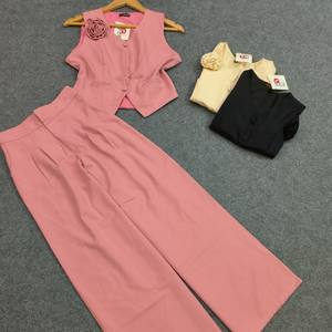 Hot Summer Sets Women Factory Price Natural Odm Washable Customized Packaging Vietnam Manufacturer Long for Girl 2 Piece Sor - Product Image 5