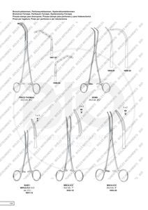 PRICE-THOMAS Bronchus Forceps Clamp Anastomosis Clamps Baby Satinsky Forceps CE ISO Certified <b>Basis</b> <b>Surgical</b> <b>Instruments</b> - Product Image 5