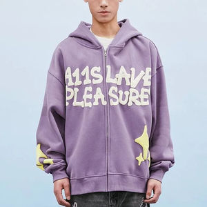 เสื้อฮู้ดแบบสวมหัวสำหรับผู้ชายผ้าโพลีเอสเตอร์พิมพ์ลายตัวอักษรขนแกะหนารวดเร็ว6XL สำหรับฤดูหนาวออกแบบได้ตามต้องการ - Product Image 1