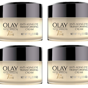 Olay Eye Cream Total Effects 7-en-un Anti-âge Transforming Eye Cream 0.5 oz L'emballage peut varier (lot de 4) - Product Image 1