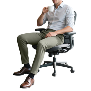 กางเกงชิโน่ผู้ชายสั่งตัดได้ ระบายอากาศ แห้งเร็ว ทรงสวยไม่ซ้ำใคร  รับสกรีนโลโก้ของคุณเอง - Product Image 5