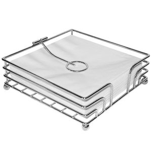 Fabuleux Design multi-usages utilisé décor de bureau conteneur de mouchoirs en métal plaque de nickel fini porte-mouchoirs - Product Image 1