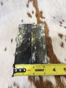 Escalas de cuerno de búfalo natural de alta calidad con patrón de lujo para mangos de cuchillos de Damasco a un precio asequible de CRAFT ZONE EXPORT - Product Image 4