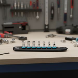 Hazet SmartRail with 7 Slots TORX <b>Socket</b> Product - Product Image 3