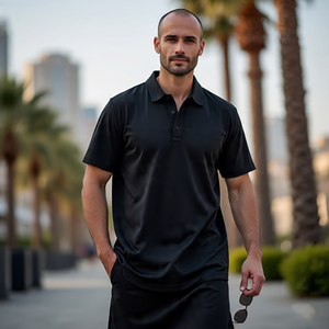 <b>Men</b> Summer Jogging Wear Polo <b>Shirt</b> <b>High</b> Quality Short Sleeve Turn Down <b>Collar</b> Polo <b>Shirt</b> 100% Cotton Polyester Golf <b>Shirt</b> <b>Men's</b> - Product Image 2