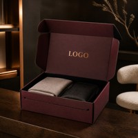 Boîte d'expédition en carton ondulé personnalisée de luxe avec feuille de cuivre, ouverture facile et finition douce au toucher pour l'emballage de détail