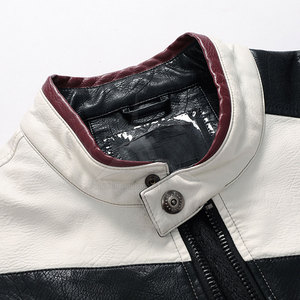 Veste de moto en cuir respirante pour homme, manches longues, personnalisée, haute qualité, collection hiver 2025 – Vente en gros ALDEN INTERNATIONAL - Product Image 4