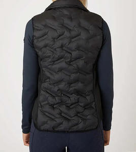 Gilet sans manches matelassé personnalisé vestes en duvet hiver femmes gilet bouffant avec poches zippées - Product Image 6