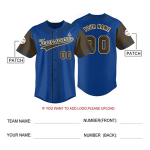 Nouveau Style hommes vêtements de Sport maillot de Baseball confortable respirant maillot de Baseball ventes en ligne maillot de Baseball à manches courtes - Product Image 5