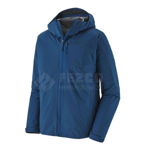 Veste de pluie d'hiver à col montant pour homme Veste de montagne coupe-vent et imperméable avec logo sur le devant Prix bas en stock! - Product Image 1