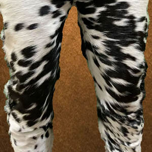 Pantalones de Cuero de Vaca Genuino para Hombre, a la Moda 2025, Resistentes al Viento, Transpirables, Ecológicos, con Cintura Elástica, de Secado Rápido y Corte Acampanado - Product Image 6