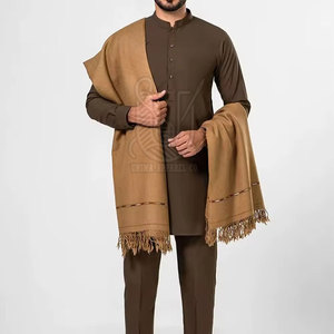 Fabricación Profesional de Chales Largos de Cachemira y Lana de Secado Rápido para Hombres Musulmanes, Hechos a Medida para el Invierno - Product Image 3