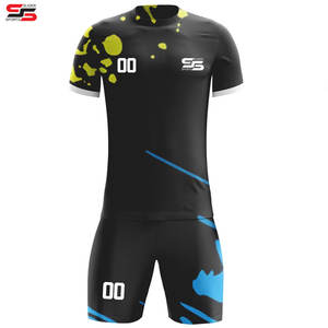 Camiseta de fútbol de club de fútbol personalizada para hombre, conjuntos de uniformes deportivos con sublimación personalizada con logotipo - Product Image 3