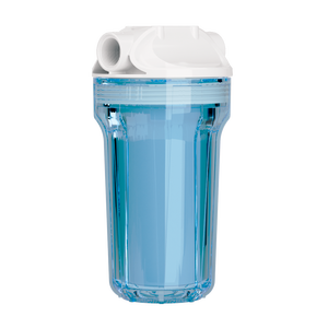 Filtre à eau en bloc de carbone POU 7 pouces bleu transparent |   ISO 9001 INMETRO |   Portéerieure 888 NSF 61 Brésil - Product Image 1