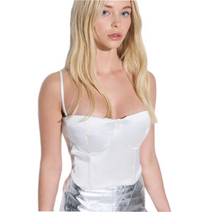 เสื้อครอปกำมะหยี่หรูหรา - Product Image 4