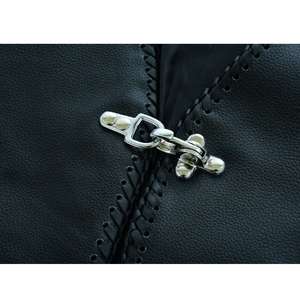 Chaleco de Cuero, Estilo Limpio, Ligero y Cómodo, Opción de Logotipo Personalizado, para Combinar en Capas, Estilo Moderno y Uso Diario - Product Image 5