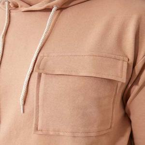 Sweat à capuche à manches longues style pull d'hiver avec poche kangourou Polyester/coton Impression numérique brodée Vêtements pour hommes - Product Image 2