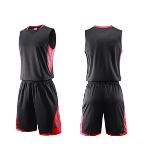Uniforme de Baloncesto sin Mangas de Alta Calidad, Transpirable, Talla Grande, Ligero, para Adultos, Estilo Único, Estampado, Color Sólido - Product Image 1