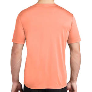 Camiseta de Punto de Manga Corta con Cuello Redondo para Hombre, Color de Moda, Algodón Pima, Nueva, Personalizable - Product Image 5