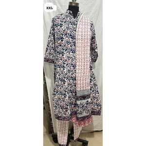 ชุดสูทผ้าฝ้ายเย็บสำหรับผู้หญิงพร้อมเสื้อผ้าหรูหราแบบดั้งเดิม - Product Image 1