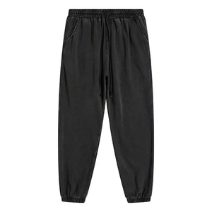 French Terry Sports Jogging pantalones de chándal pantalones de hombre 400 Gsm Gym Sweat Pant Streetwear Jogger pantalones de chándal para hombre - Product Image 2