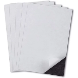 <span class=keywords><strong>Feuille</strong></span> <span class=keywords><strong>magnétique</strong></span> auto-adhésive en papier <span class=keywords><strong>magnétique</strong></span> blanc mat A4 imprimable à jet d'encre 210x297mm - Product Image 1