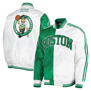 Veste Letterman personnalisée Vintage College Starter 80s 90s Satin University veste d'école brodée - Product Image 3