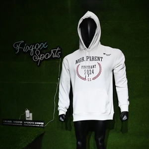 Venta al por mayor nueva moda hombres pulóver sudaderas impresión Logo Hip Hop Oversized Unisex Hoodie Custom Men's Hoodies - Product Image 1