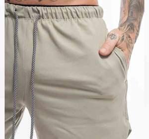 Short de jogging en éponge français personnalisé séchage rapide athlétique entraînement décontracté pour l'entraînement course à pied sport écologique - Product Image 1