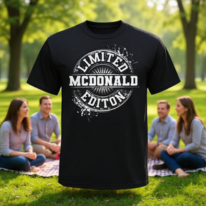 T-shirt McDonald Surname Family Tree Reunion édition limitée - Product Image 3