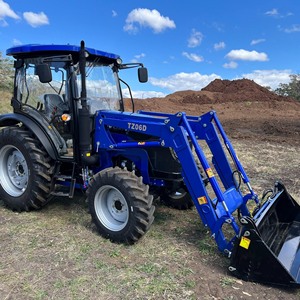 Tracteur Lovol M504 4WD avec moteur diesel puissant et fonctionnement efficace idéal pour l'agriculture rurale et la gestion des terres - Product Image 3