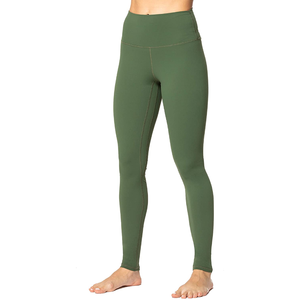 Leggings de Yoga de Cintura Media para Mujer, Sólidos, Largos, de Spandex/Nailon, Ecológicos, Transpirables, Levanta Glúteos, Control de Abdomen, Cintura Elástica - Product Image 1