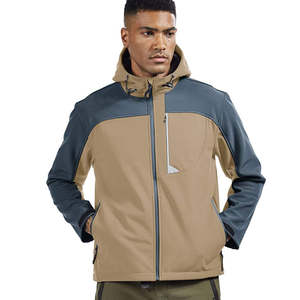 Chaquetas Cortavientos Deportivas Casuales para Hombre, Chaquetas Impermeables Ligeras para Exteriores - Product Image 1