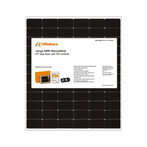 Panneau solaire monocristallin bifacial HJT Jensys 440W avec certificat TUV - Product Image 2