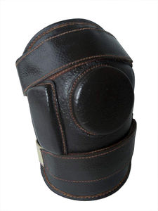 Protector de Rodilla de Cuero Genuino para Montar a Caballo, Diseño y Logotipo Personalizados, Protector de Rodilla de Seguridad para Montar a Caballo, Venta al por Mayor - Product Image 4