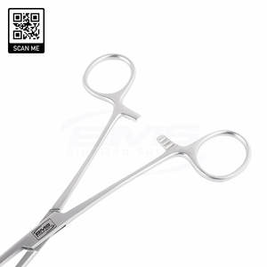 Pinzas de Tubo de Acero Inoxidable Manuales con Mordazas Lisas/Dentadas de 150 mm, Herramientas Quirúrgicas Reutilizables de Alta Resistencia con Acabado Satinado - Product Image 4