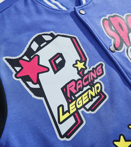 2025 personalizado de los hombres de estilo callejero Varsity Letterman chaquetas al por mayor precio chaqueta de béisbol para los hombres - Product Image 6