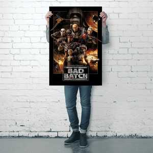 Póster de Star Wars: The Bad Batch de Estilo Moderno, Secuela de The Clone Wars, para Decoración de Pared - Product Image 5